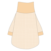 Autumn Vibes Only - Creamy Gingham - The Turtleneck Tee